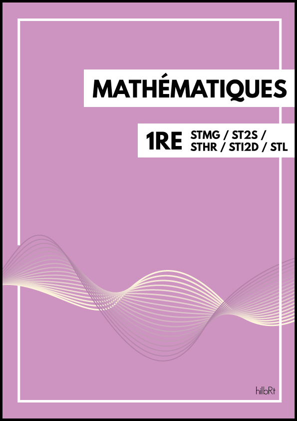 Manuel Maths 1ère
